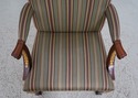 67232: BAKER Mahogany Chippendale Open Armchair