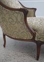 65955: French Louis XV Style Newly Upholstered Cha