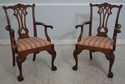 L67226: Set of 10 STICKLEY Chippendale Mahogany Di