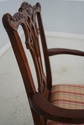 L67226: Set of 10 STICKLEY Chippendale Mahogany Di