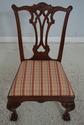 L67226: Set of 10 STICKLEY Chippendale Mahogany Di