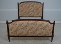 67122: French Louis XV Style Queen Size Upholstere