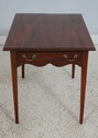 L67139: Bench Made Hand Crafted 1 Drawer Mahogany 