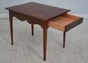 L67139: Bench Made Hand Crafted 1 Drawer Mahogany 