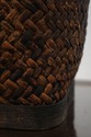 F38695: Large Rattan Decorator Table Lamp w. Shade