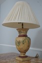 F38690C: Venetian Paint Decorated Urn Shaped Lamp