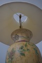 F38690C: Venetian Paint Decorated Urn Shaped Lamp