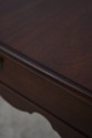 L67139: Bench Made Hand Crafted 1 Drawer Mahogany 