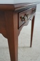 L67139: Bench Made Hand Crafted 1 Drawer Mahogany 