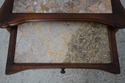 L67214: THEODORE ALEXANDER 2 Tier Mahogany Marble 