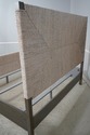 67271: BERNHARDT Alannis King Size Woven Panel Bed