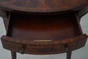 L67199: MAITLAND SMITH Mahogany Oval Occasional Ta