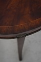 L67199: MAITLAND SMITH Mahogany Oval Occasional Ta