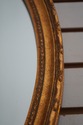 F41918: Oval Gold Framed Decorator Mirror