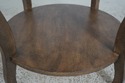 45508EC: Round Aged Distressed Finish Occasional T