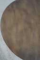 45508EC: Round Aged Distressed Finish Occasional T