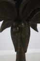 F71990: Glass Top Elephant Base Lamp or Occasional
