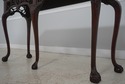 L71982: WELLINGTON HALL Chippendale Mahogany Clawf