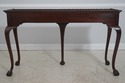 L71982: WELLINGTON HALL Chippendale Mahogany Clawf