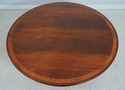 L71108: Vintage Round Mahogany Inlaid Dining Table