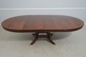 L71108: Vintage Round Mahogany Inlaid Dining Table