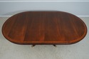 L71108: Vintage Round Mahogany Inlaid Dining Table