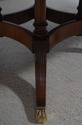L71108: Vintage Round Mahogany Inlaid Dining Table