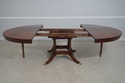 L71108: Vintage Round Mahogany Inlaid Dining Table