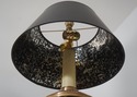 F71971: CHAPMAN Empire Style Brass Table Lamp w. S