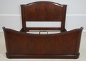 72011: HENKEL HARRIS Flame Mahogany King Size Bed