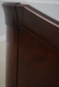 72011: HENKEL HARRIS Flame Mahogany King Size Bed