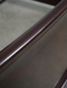 72011: HENKEL HARRIS Flame Mahogany King Size Bed
