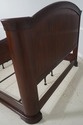 72011: HENKEL HARRIS Flame Mahogany King Size Bed