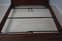72010: HENKEL HARRIS Mahogany King Size Sleigh Bed
