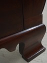 72010: HENKEL HARRIS Mahogany King Size Sleigh Bed