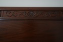 72010: HENKEL HARRIS Mahogany King Size Sleigh Bed