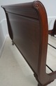 72010: HENKEL HARRIS Mahogany King Size Sleigh Bed