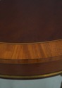 L72020: KINDEL Louis XVI Style Mahogany Demilune C