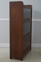 72001: STICKLEY Mission Oak 3 Tier Barrister Bookc