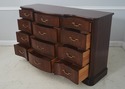 72018: HENKEL HARRIS Mahogany 12 Drawer Dresser