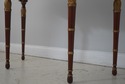 L72012: KINDEL Louis XVI Style Mahogany Demilune C