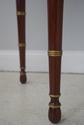 L72012: KINDEL Louis XVI Style Mahogany Demilune C