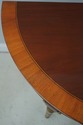 L72012: KINDEL Louis XVI Style Mahogany Demilune C