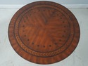 L71891: MAITLAND SMITH Round Empire Style Inlaid T