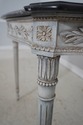 L71913: Pair Italian Made French Louis XVI Marble 