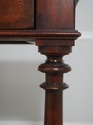 71957: HENREDON Acquisitions Walnut Finish Marble 
