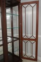 72015: HENKEL HARRIS Model 2348 Mahogany Curio Cab