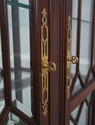 72015: HENKEL HARRIS Model 2348 Mahogany Curio Cab