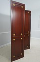 71754: Regency 4 Panel Mahogany Folding Screen Roo