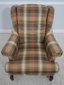 L72030: SOUTHWOOD Plaid Upholstered Country Wing C
